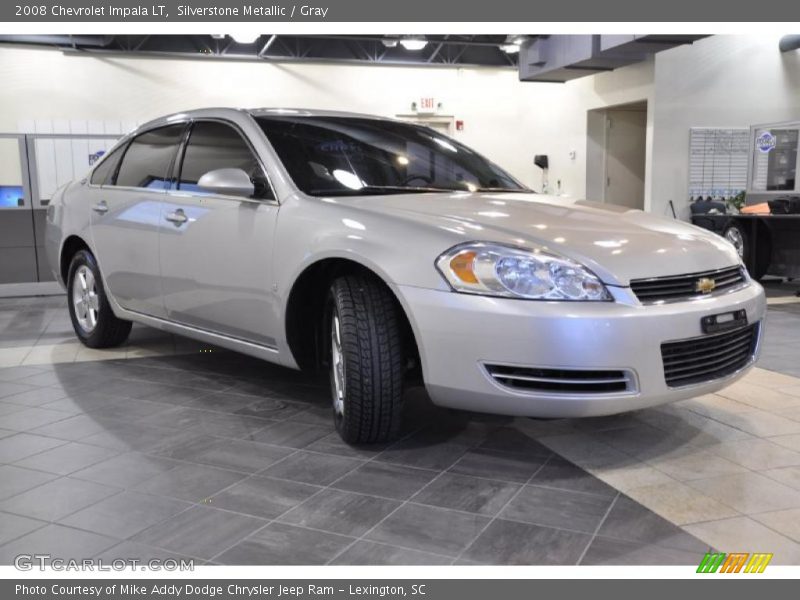 Silverstone Metallic / Gray 2008 Chevrolet Impala LT