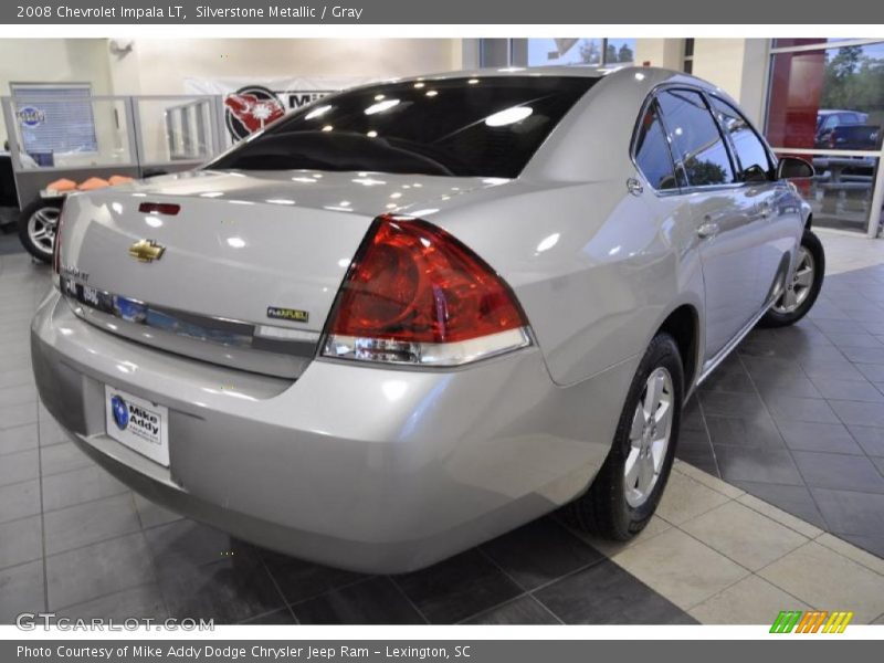 Silverstone Metallic / Gray 2008 Chevrolet Impala LT