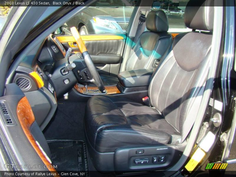 Black Onyx / Black 2003 Lexus LS 430 Sedan