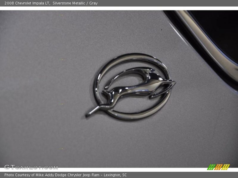 Silverstone Metallic / Gray 2008 Chevrolet Impala LT