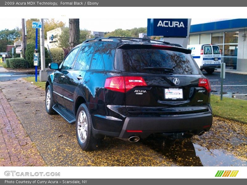 Formal Black / Ebony 2009 Acura MDX Technology