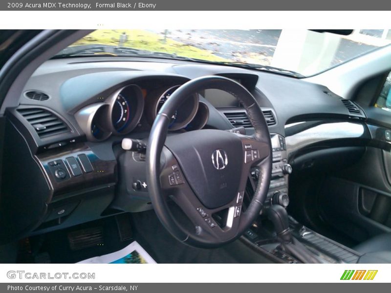 Dashboard of 2009 MDX Technology