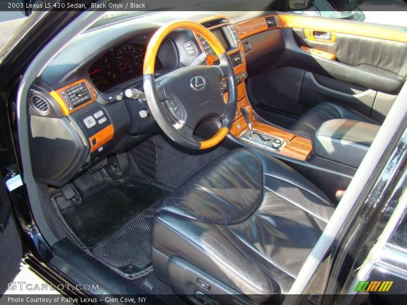 Black Onyx / Black 2003 Lexus LS 430 Sedan