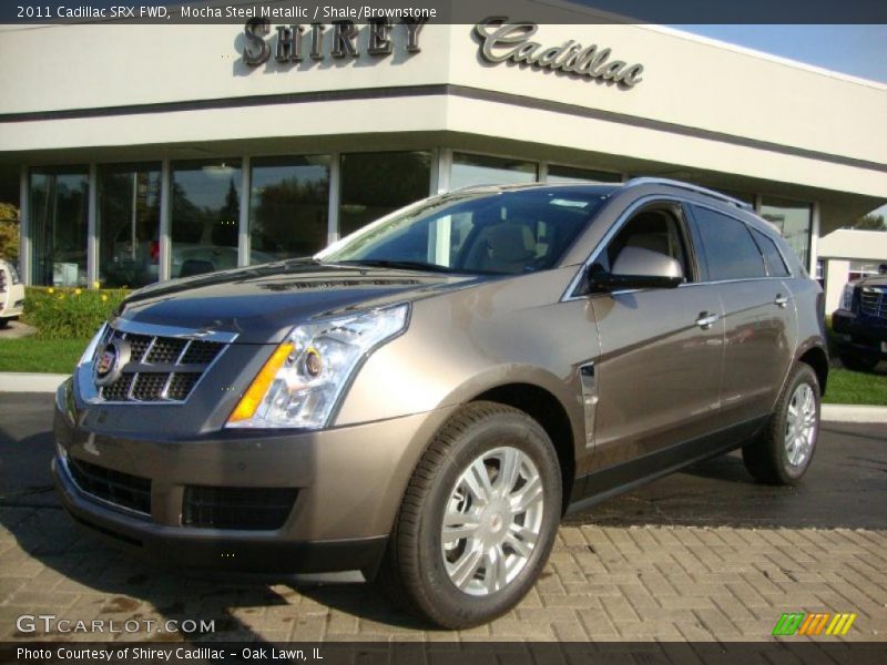 Mocha Steel Metallic / Shale/Brownstone 2011 Cadillac SRX FWD