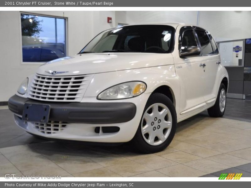 Stone White / Taupe/Pearl Beige 2001 Chrysler PT Cruiser