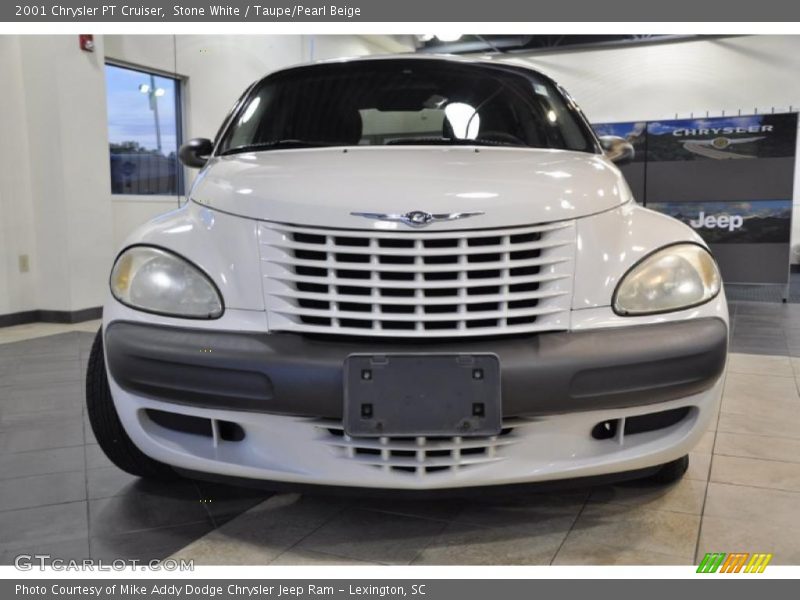 Stone White / Taupe/Pearl Beige 2001 Chrysler PT Cruiser