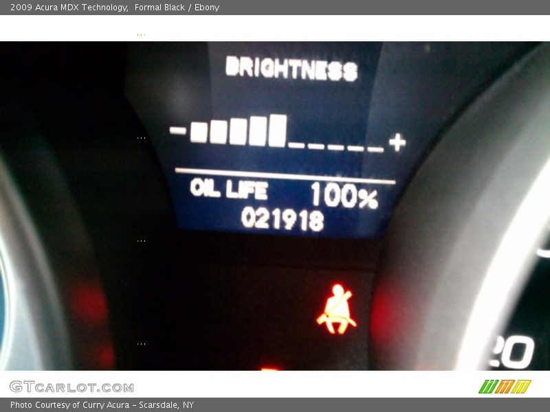 Formal Black / Ebony 2009 Acura MDX Technology