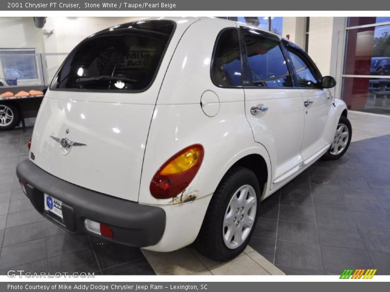 Stone White / Taupe/Pearl Beige 2001 Chrysler PT Cruiser