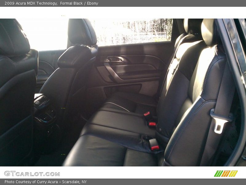  2009 MDX Technology Ebony Interior