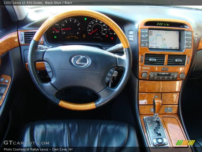 Black Onyx / Black 2003 Lexus LS 430 Sedan