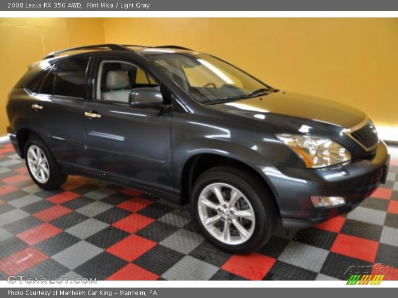 Flint Mica / Light Gray 2008 Lexus RX 350 AWD