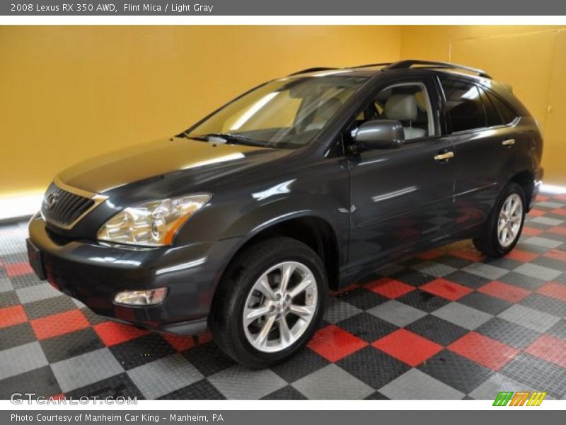 Flint Mica / Light Gray 2008 Lexus RX 350 AWD