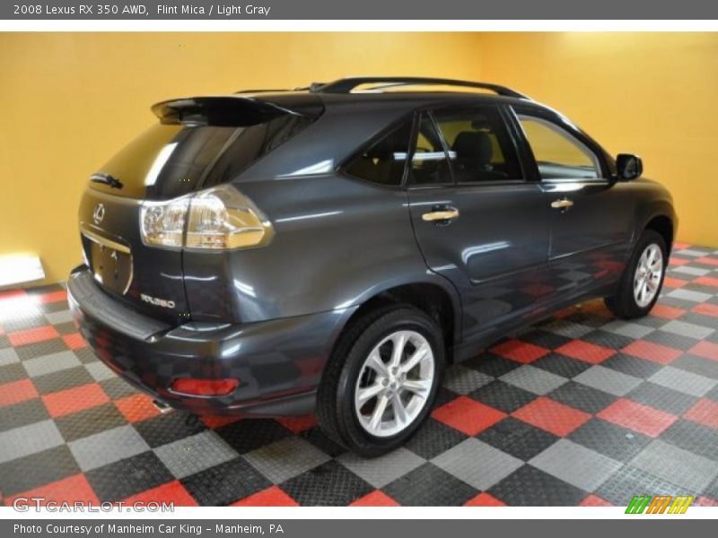 Flint Mica / Light Gray 2008 Lexus RX 350 AWD