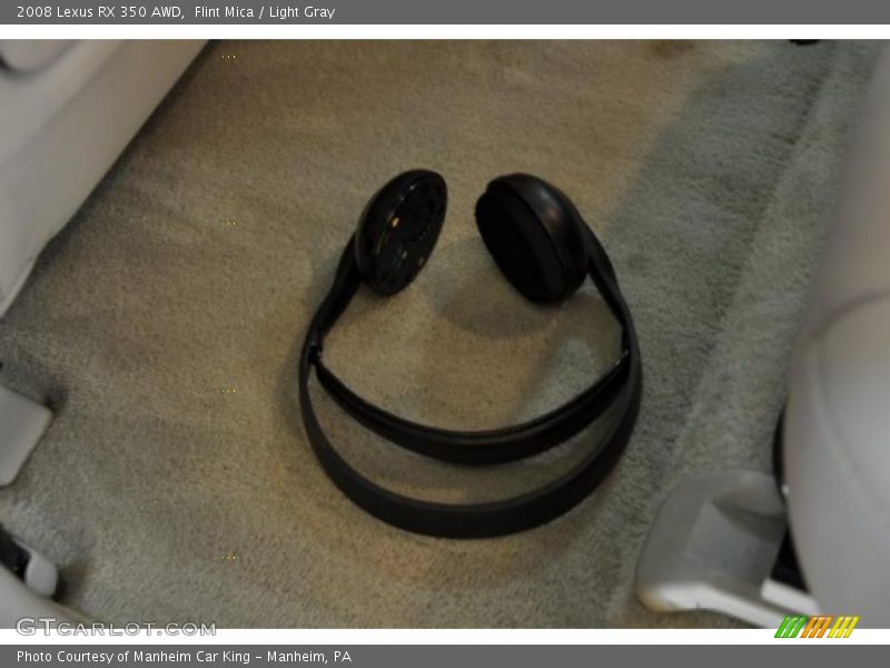 Flint Mica / Light Gray 2008 Lexus RX 350 AWD
