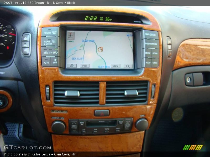 Black Onyx / Black 2003 Lexus LS 430 Sedan