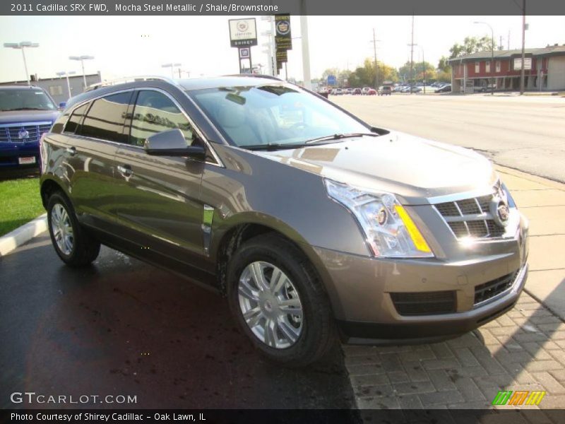 Mocha Steel Metallic / Shale/Brownstone 2011 Cadillac SRX FWD