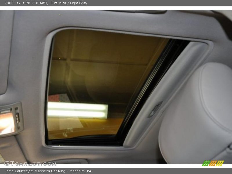 Flint Mica / Light Gray 2008 Lexus RX 350 AWD