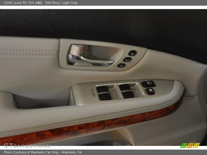 Flint Mica / Light Gray 2008 Lexus RX 350 AWD