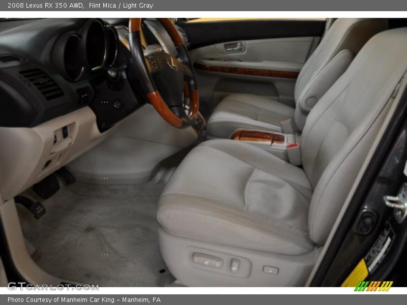 Flint Mica / Light Gray 2008 Lexus RX 350 AWD