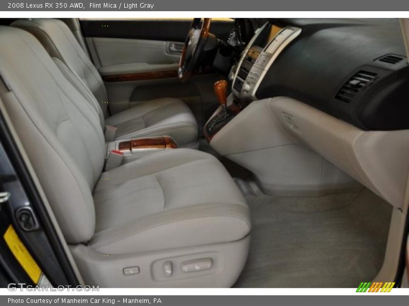 Flint Mica / Light Gray 2008 Lexus RX 350 AWD