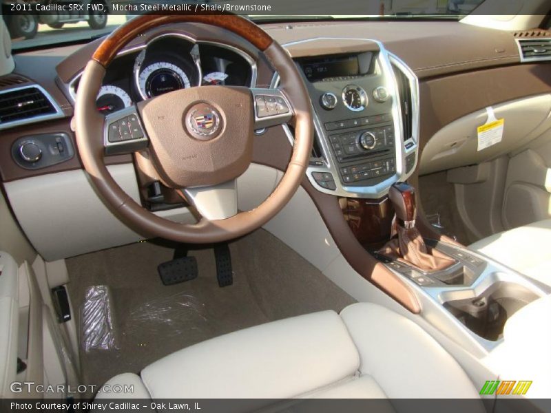 Mocha Steel Metallic / Shale/Brownstone 2011 Cadillac SRX FWD