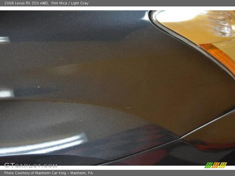 Flint Mica / Light Gray 2008 Lexus RX 350 AWD