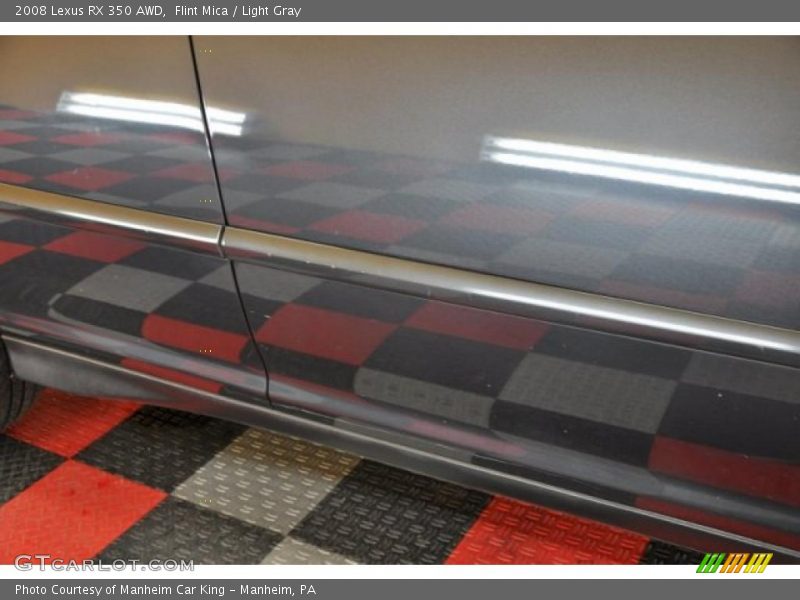 Flint Mica / Light Gray 2008 Lexus RX 350 AWD