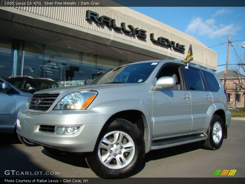 Silver Pine Metallic / Dark Gray 2005 Lexus GX 470