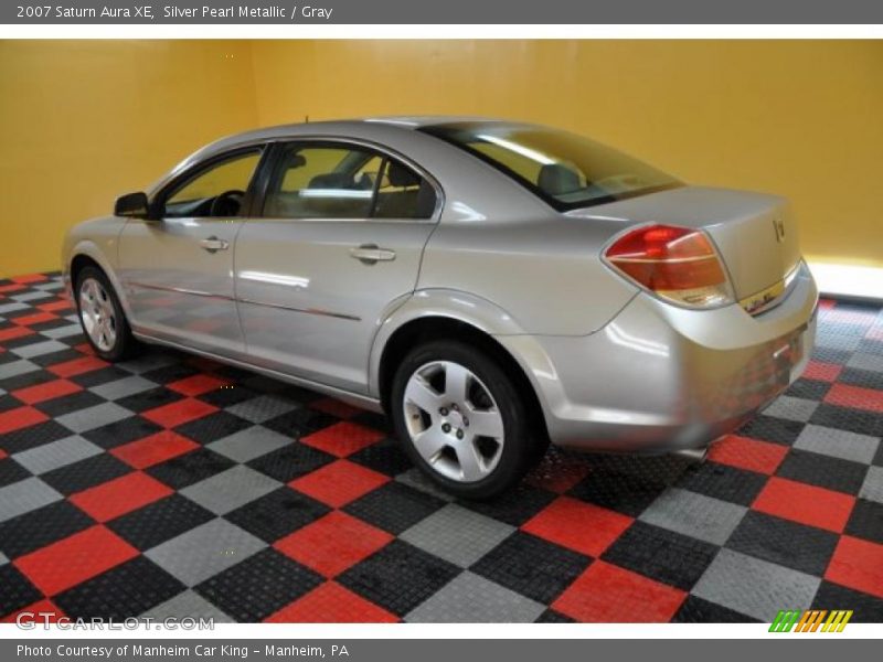 Silver Pearl Metallic / Gray 2007 Saturn Aura XE