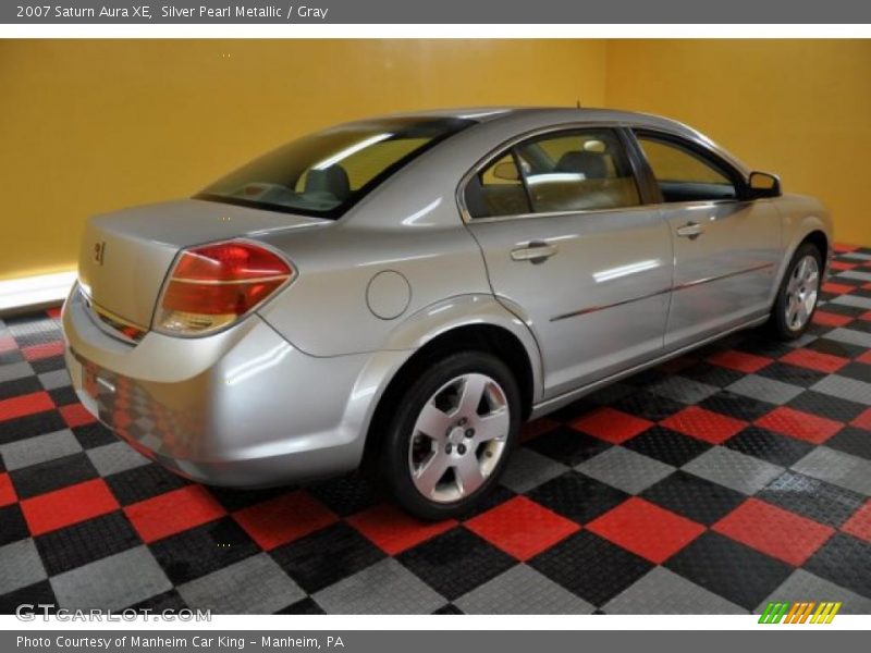 Silver Pearl Metallic / Gray 2007 Saturn Aura XE
