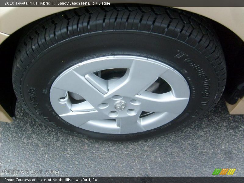 Sandy Beach Metallic / Bisque 2010 Toyota Prius Hybrid III