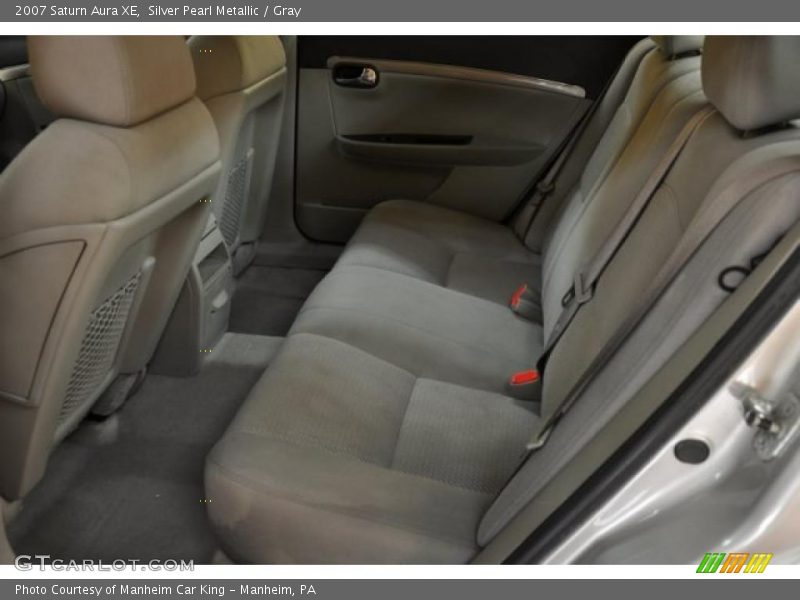 Silver Pearl Metallic / Gray 2007 Saturn Aura XE