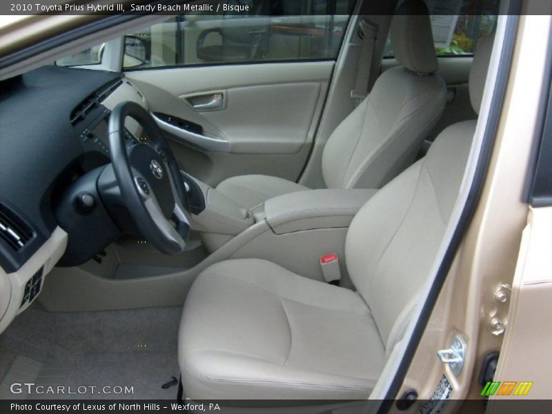 Sandy Beach Metallic / Bisque 2010 Toyota Prius Hybrid III