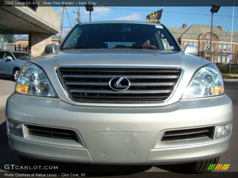 Silver Pine Metallic / Dark Gray 2005 Lexus GX 470
