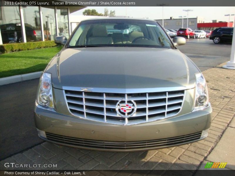 Tuscan Bronze ChromFlair / Shale/Cocoa Accents 2011 Cadillac DTS Luxury