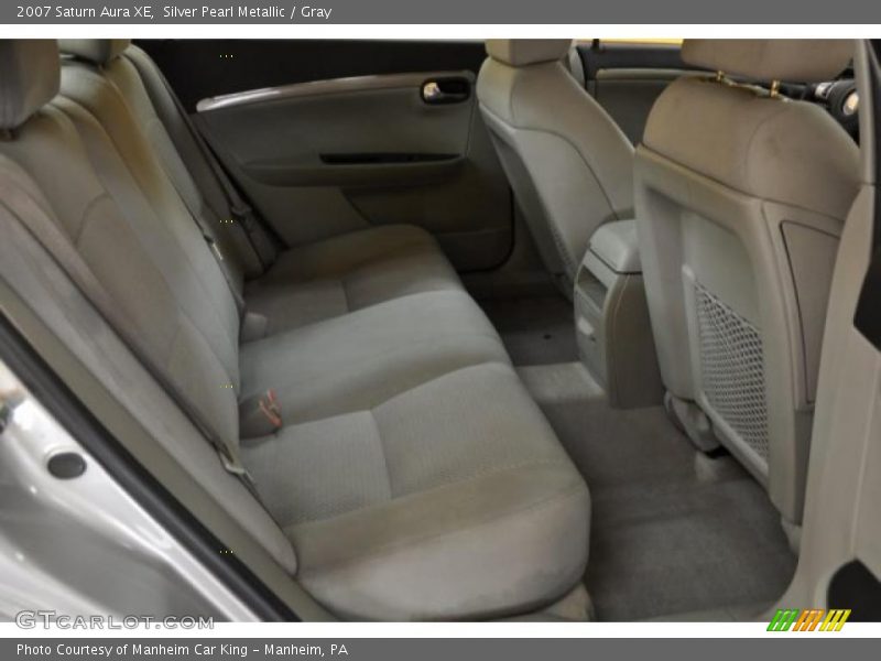 Silver Pearl Metallic / Gray 2007 Saturn Aura XE