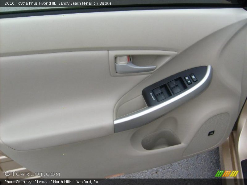 Sandy Beach Metallic / Bisque 2010 Toyota Prius Hybrid III