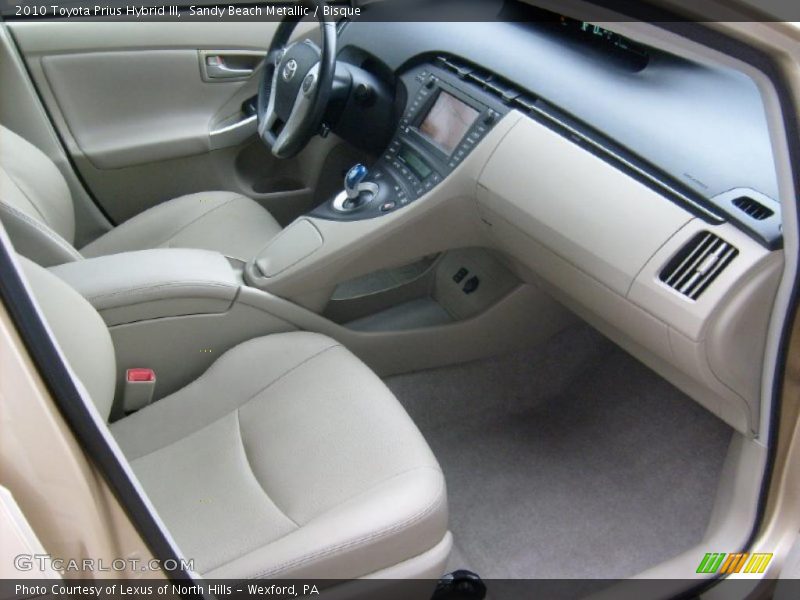 Sandy Beach Metallic / Bisque 2010 Toyota Prius Hybrid III