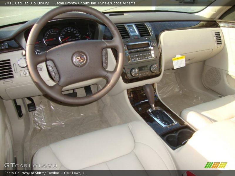 Tuscan Bronze ChromFlair / Shale/Cocoa Accents 2011 Cadillac DTS Luxury