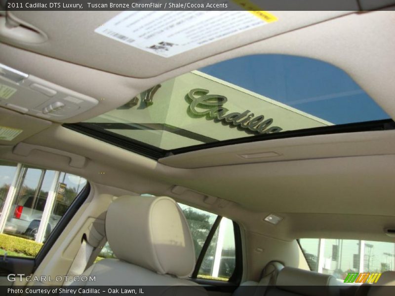 Tuscan Bronze ChromFlair / Shale/Cocoa Accents 2011 Cadillac DTS Luxury