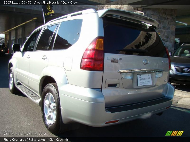 Silver Pine Metallic / Dark Gray 2005 Lexus GX 470