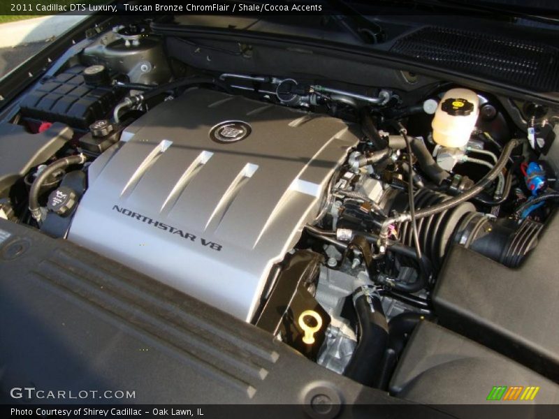 Tuscan Bronze ChromFlair / Shale/Cocoa Accents 2011 Cadillac DTS Luxury