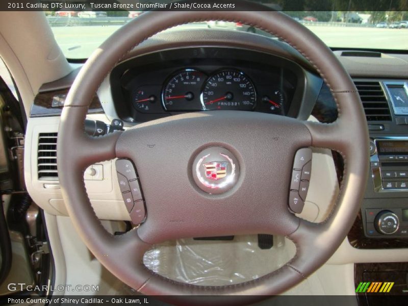 Tuscan Bronze ChromFlair / Shale/Cocoa Accents 2011 Cadillac DTS Luxury