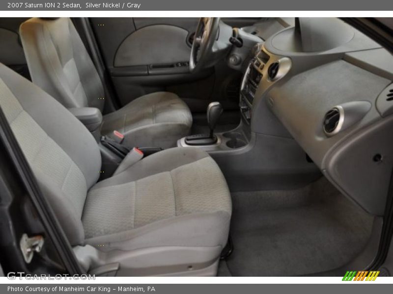 Silver Nickel / Gray 2007 Saturn ION 2 Sedan