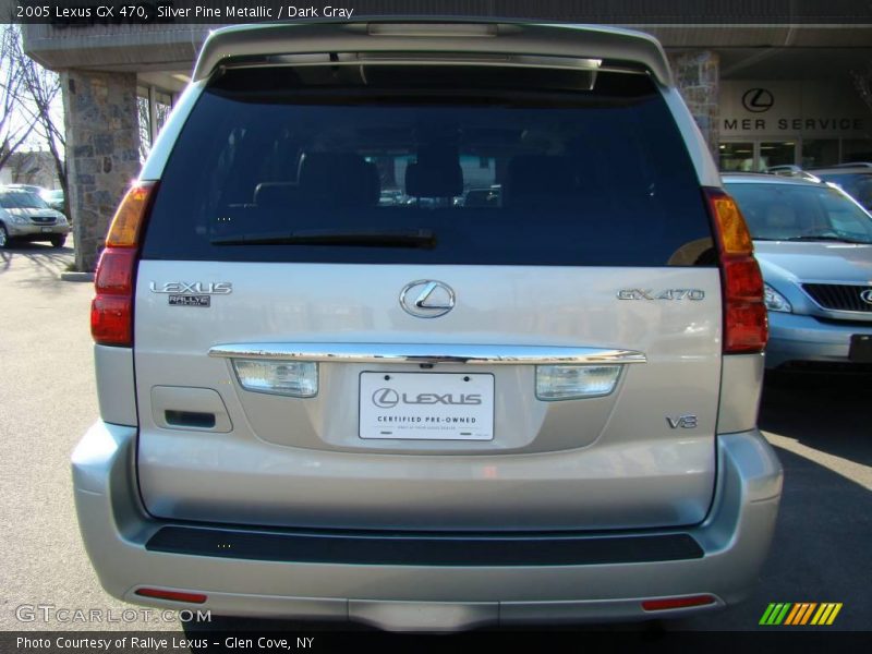 Silver Pine Metallic / Dark Gray 2005 Lexus GX 470