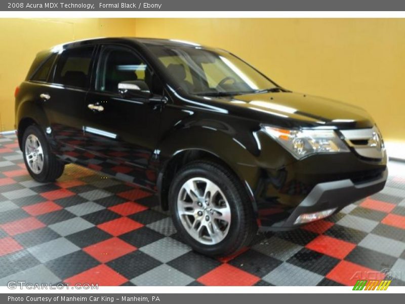 Formal Black / Ebony 2008 Acura MDX Technology