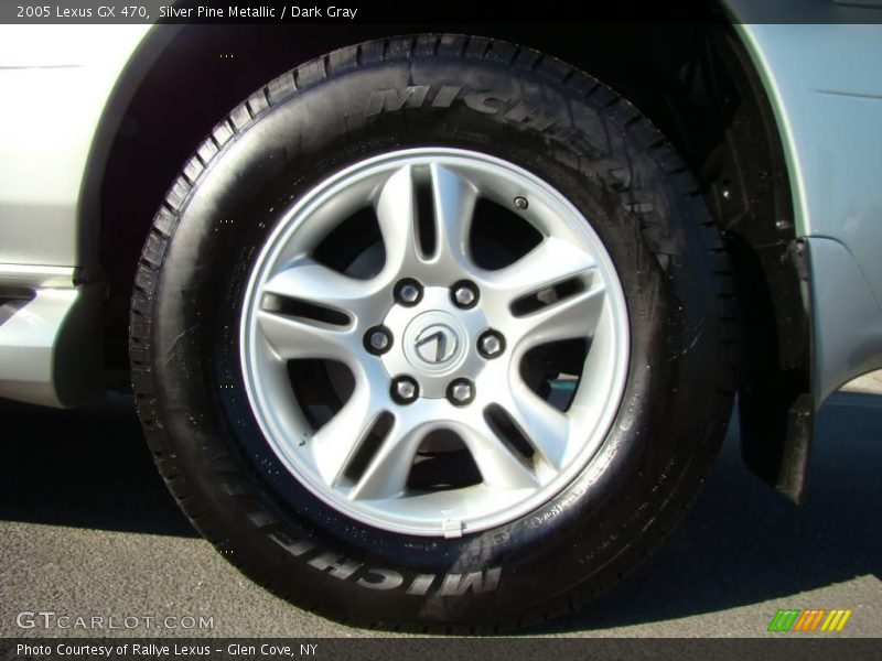 Silver Pine Metallic / Dark Gray 2005 Lexus GX 470