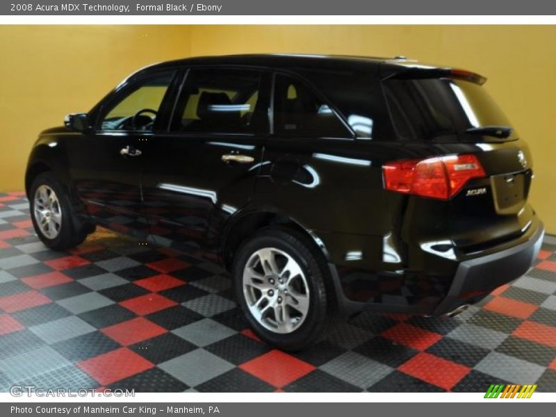 Formal Black / Ebony 2008 Acura MDX Technology