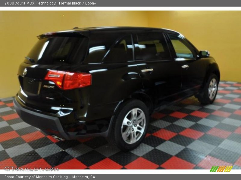 Formal Black / Ebony 2008 Acura MDX Technology