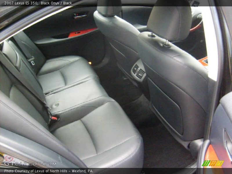 Black Onyx / Black 2007 Lexus ES 350